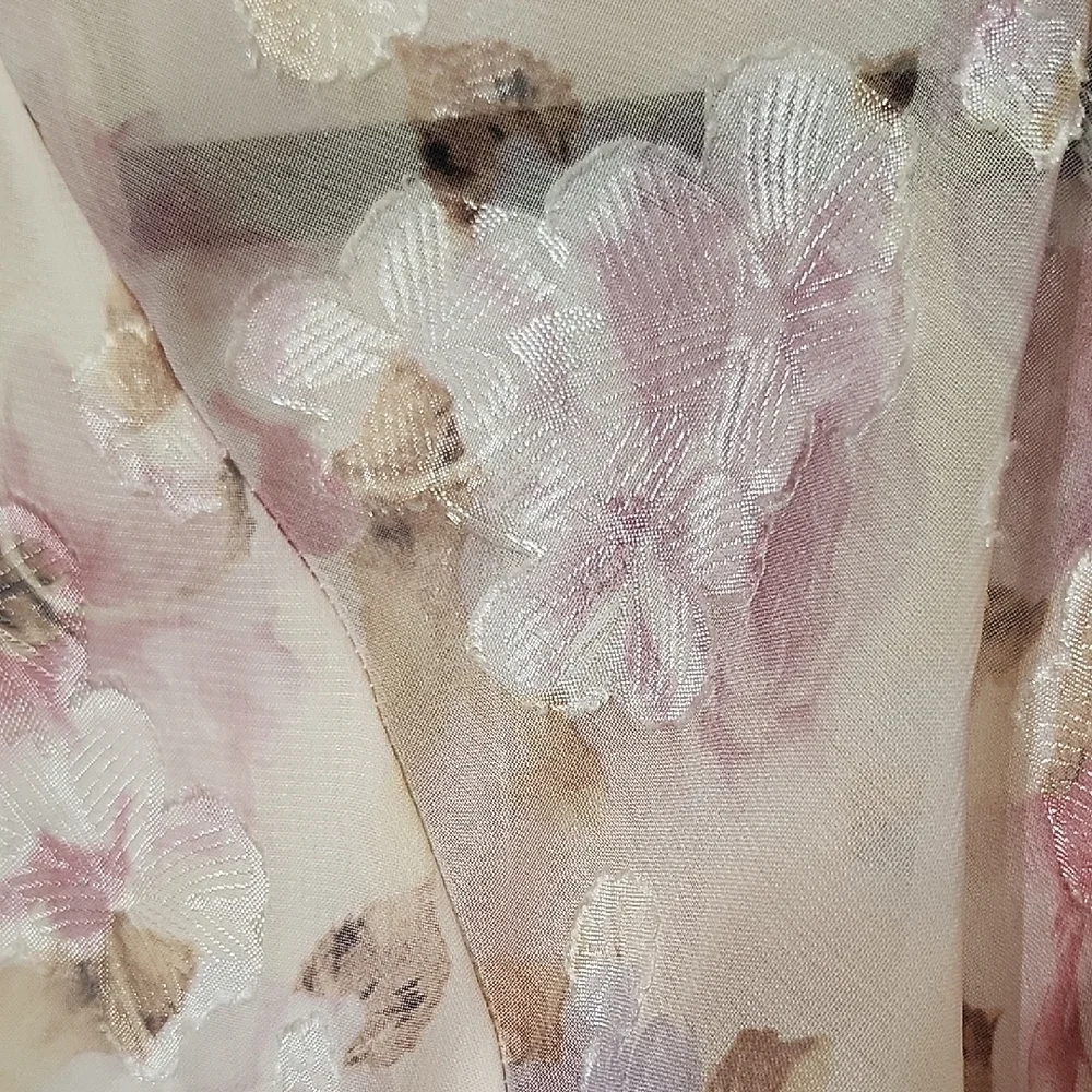 Lena Floral Romper with Tie Front and Ruffle Details - Picture 15 of 16